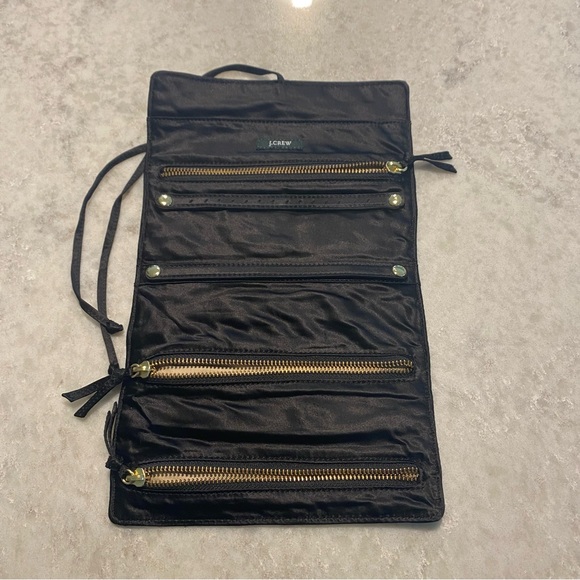 J.Crew Black Satin Jewelry Organizer - Picture 2 of 5